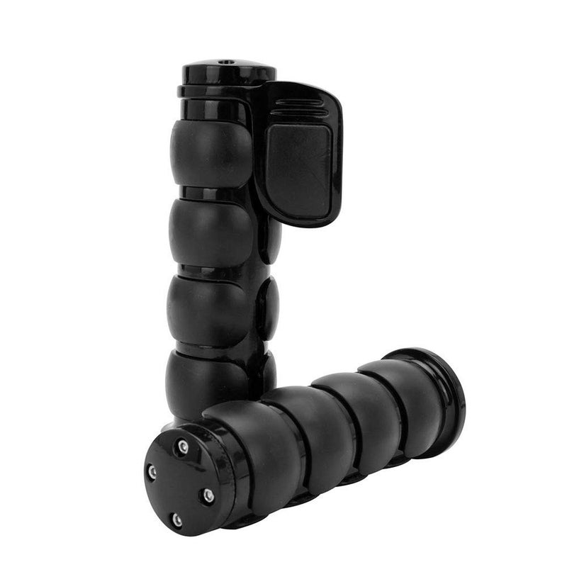 MISS MOLY Pair of 1" Dual Black Motorcycle Bar End Hand Grips Handlebar Compatible with Cruisers Harley Yamaha Suzuki - Image 5
